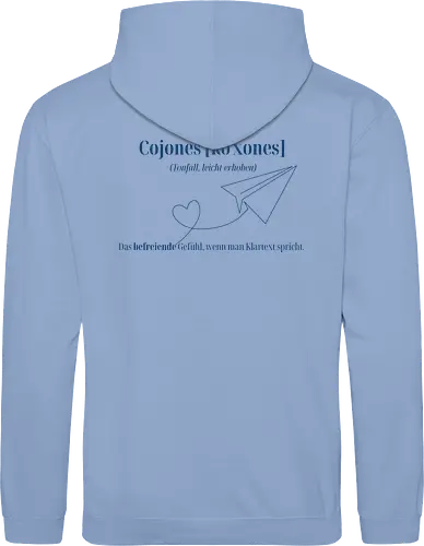  Cojones [koˈxones]-Klartext Rückendruck