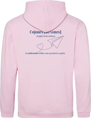  Cojones [koˈxones]-Klartext Rückendruck