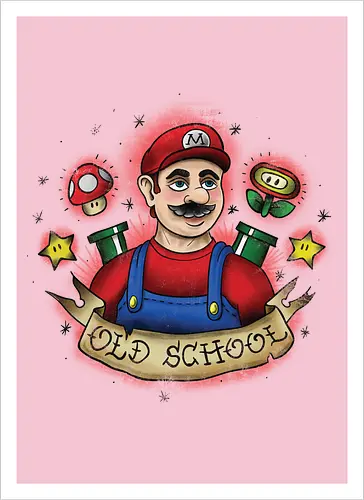 Old School Klempner - Retro Mario