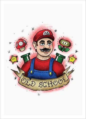 Old School Klempner - Retro Mario