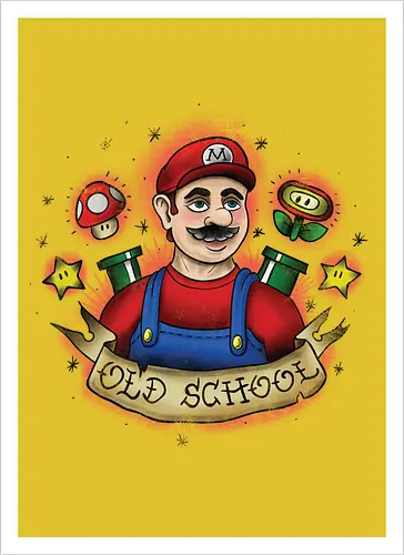 Old School Klempner - Retro Mario