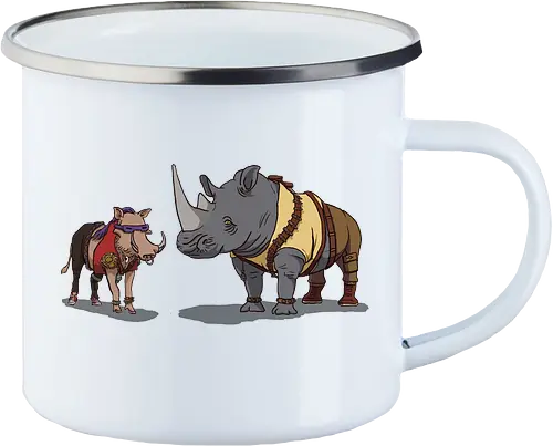 Mutanten-Duo - Bebop & Rocksteady TMNT