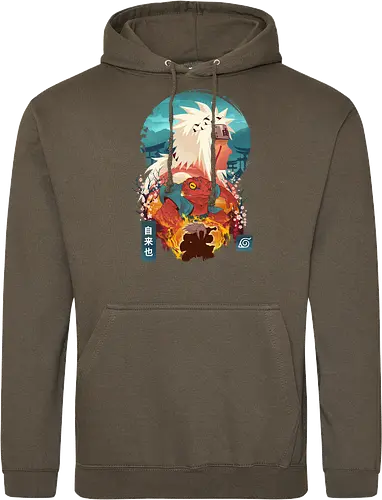Ukiyo Jiraiya - Anime, japanese, japan - Standard Hoodie