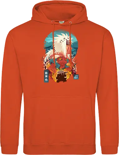 Ukiyo Jiraiya - Anime, japanese, japan - Standard Hoodie