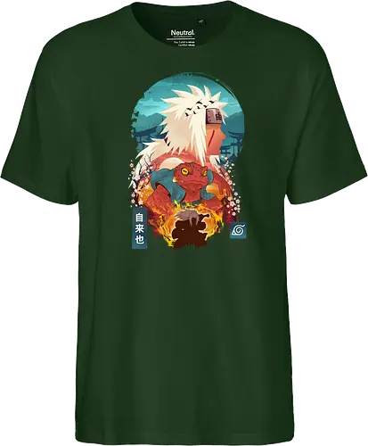 Ukiyo Jiraiya - Anime, japanese, japan - Fairtrade T-Shirt