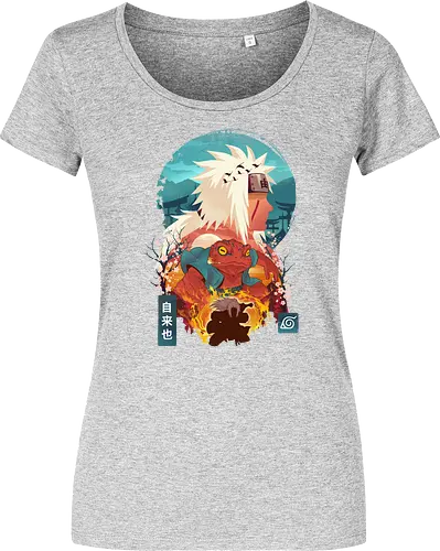 Ukiyo Jiraiya - Anime, japanese, japan - Women T-Shirt