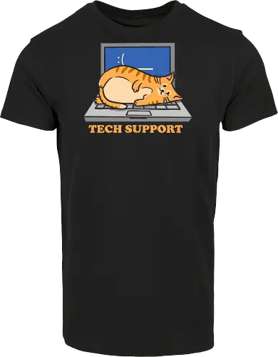 Tech Support Cat Funny Programmer 