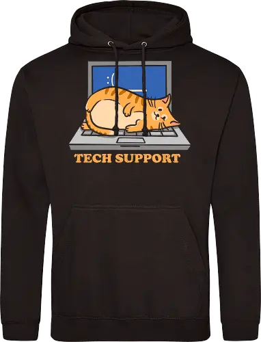 Tech Support Cat Funny Programmer 