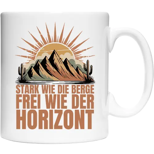 Retro Natur | Stark wie die Berge – Frei wie der Horizont