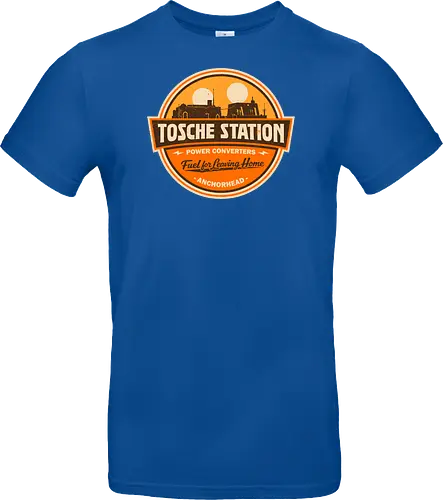 Retro SciFi Fuel Station Badge