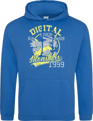 Blauer Zerstörer Vintage - Monster Digital