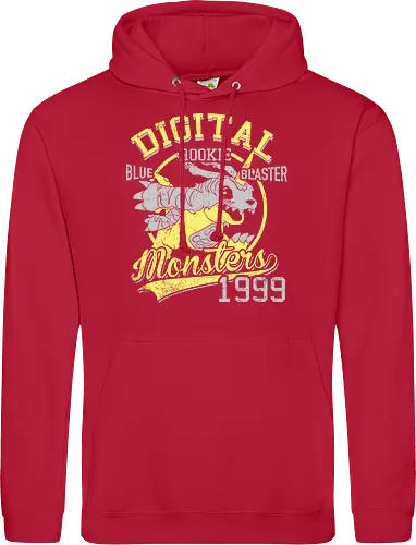 Blauer Zerstörer Vintage - Monster Digital