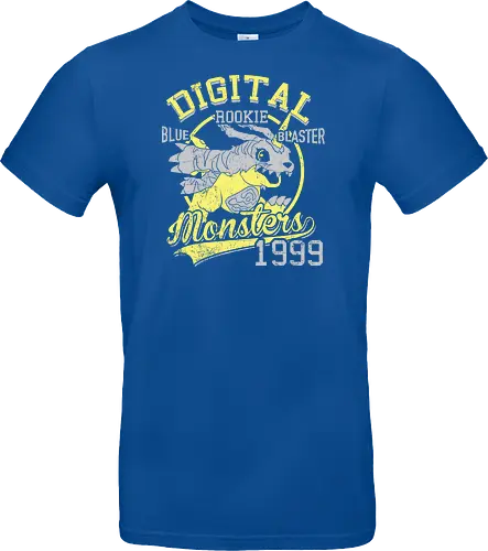 Blauer Zerstörer Vintage - Monster Digital