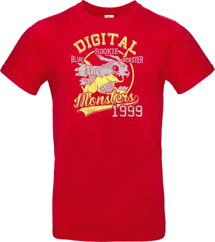 Blauer Zerstörer Vintage - Monster Digital