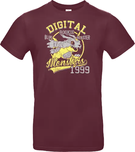 Blauer Zerstörer Vintage - Monster Digital