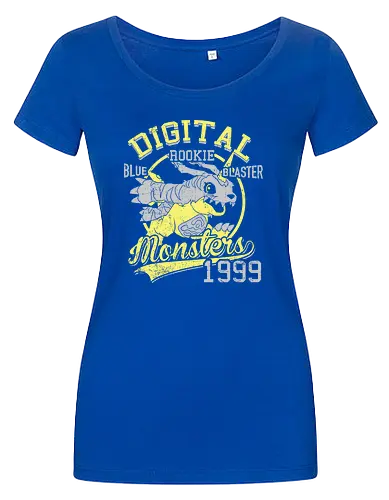 Blauer Zerstörer Vintage - Monster Digital