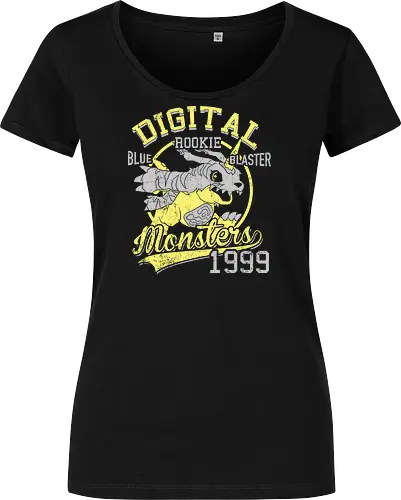 Blauer Zerstörer Vintage - Monster Digital