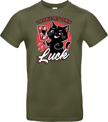 Black Cat Mirror Luck