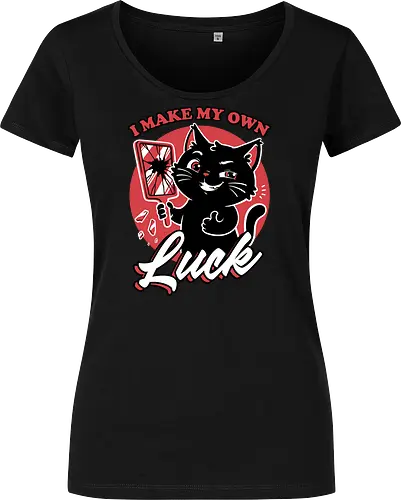 Black Cat Mirror Luck