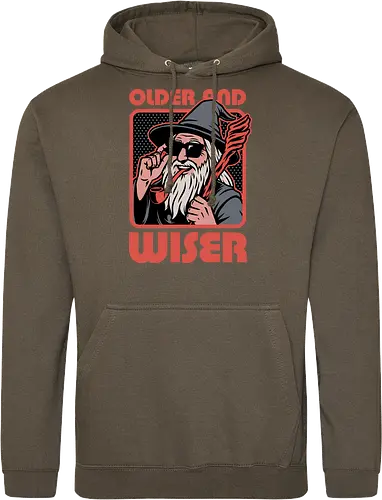 Old Wise Wizard Pop Art