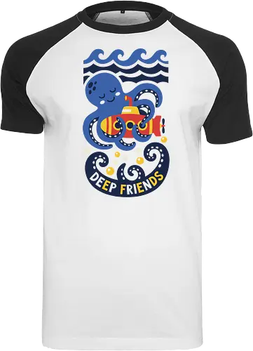 "Deep Friends" Cute Octopus