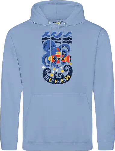 "Deep Friends" Cute Octopus