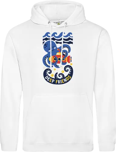 "Deep Friends" Cute Octopus