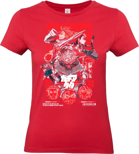 Gachiakuta - gachiakuta, dark fantasy manga, dystopian anime, underground world, battle shonen, trash power, manga series, anime art - Standard T-Shirt (Women)