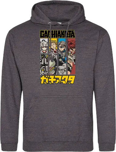 Gachiakutaa - gachiakuta, post apocalyptic anime, supernatural action, gritty manga style, anti hero story, urban fantasy, japanese manga, anime illustration - Standard Hoodie