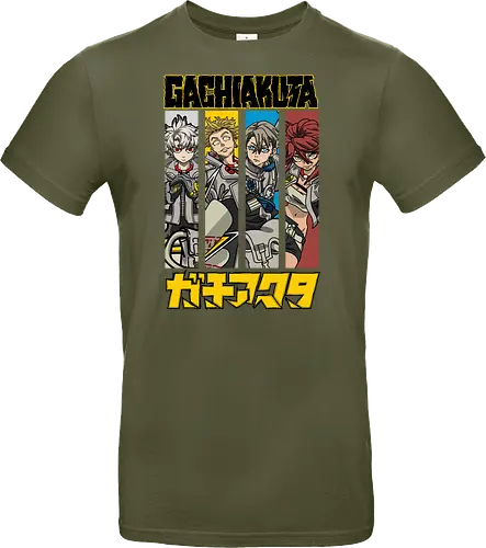 Gachiakutaa - gachiakuta, post apocalyptic anime, supernatural action, gritty manga style, anti hero story, urban fantasy, japanese manga, anime illustration - Standard T-Shirt