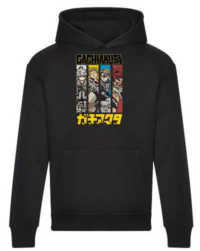 Gachiakutaa - gachiakuta, post apocalyptic anime, supernatural action, gritty manga style, anti hero story, urban fantasy, japanese manga, anime illustration - Heavyweight Hoodie