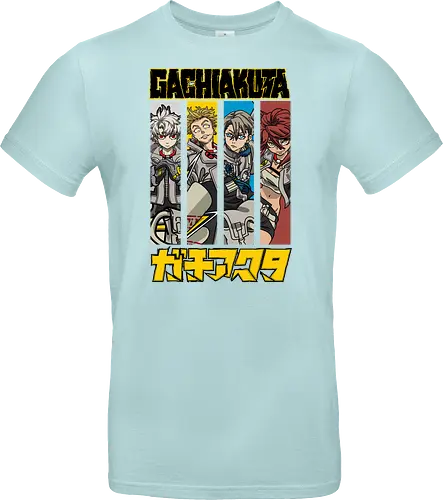 Gachiakutaa - gachiakuta, post apocalyptic anime, supernatural action, gritty manga style, anti hero story, urban fantasy, japanese manga, anime illustration - Standard T-Shirt