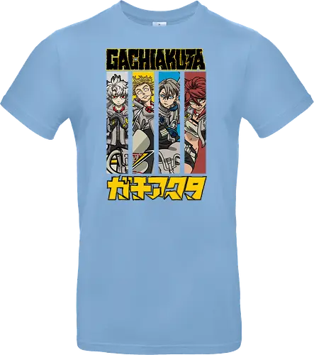 Gachiakutaa - gachiakuta, post apocalyptic anime, supernatural action, gritty manga style, anti hero story, urban fantasy, japanese manga, anime illustration - Standard T-Shirt