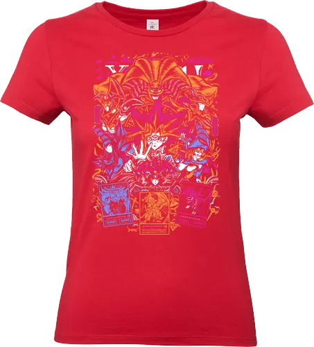 King of Games - yu gi oh, duel monsters, card battle anime, anime duelist, trading card game, shonen anime, manga series, japanese anime, anime art - Standard T-Shirt (Women)
