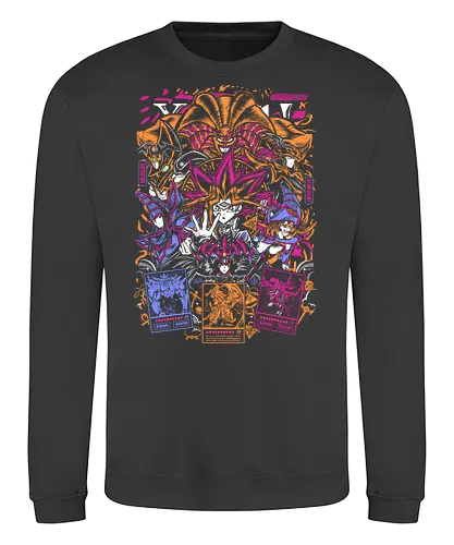 King of Games - yu gi oh, duel monsters, card battle anime, anime duelist, trading card game, shonen anime, manga series, japanese anime, anime art - Sweatshirt