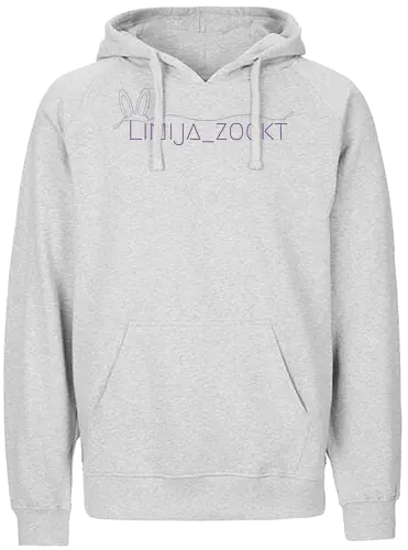 Limija_zockt - Limi Logo - Fairtrade Hoodie