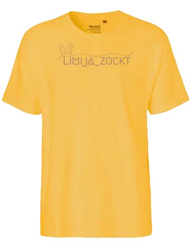 Limija_zockt - Limi Logo - Fairtrade T-Shirt