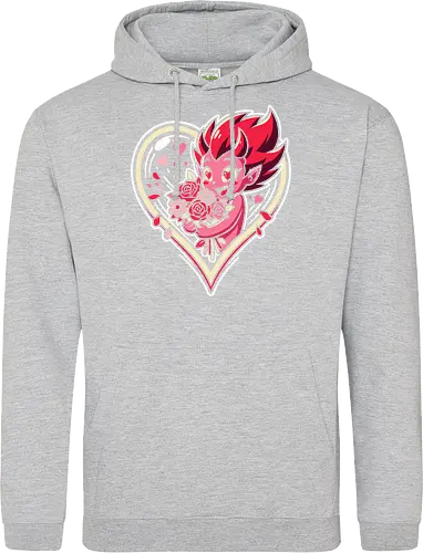 "Love Demon" Kawaii Chibi Devil Valentine's Day Graphic