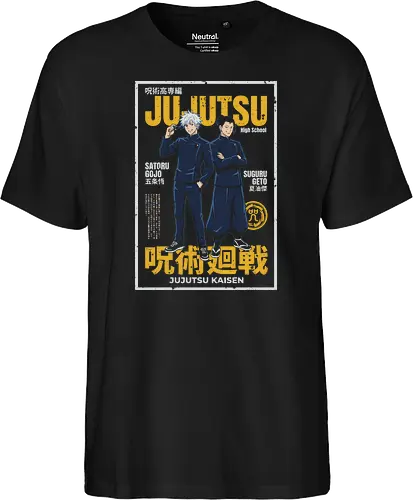 ujutsu Legends" Gojo & Geto Vintage High School Aesthetic