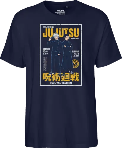 ujutsu Legends" Gojo & Geto Vintage High School Aesthetic