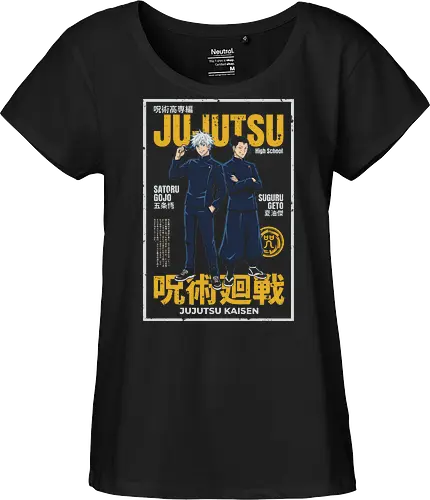 ujutsu Legends" Gojo & Geto Vintage High School Aesthetic