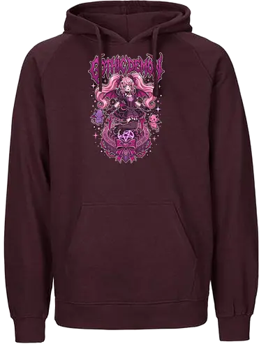 Gothic Demon Pastel Goth Succubus Kawaii Alt Streetwear - gothic demon shirt, pastel goth succubus t-shirt, kawaii demon girl graphic tee, harajuku alternative apparel, gothic cuties clothing, pink and purple goth design, pentagram aesthetic top, spooky cute anime t-shirt, mall goth streetwear, dark coquette fashion, e-girl aesthetic merch, devil girl illustration shirt, occult kawaii clothing, whimsical demon art, alternative valentine gift, aesthetic witchy top, manga style goth shirt, vibrant pink monster girl, edgy anime character tee - Fairtrade Hoodie