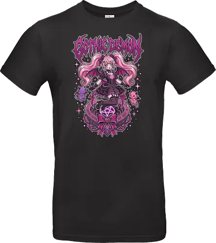 Gothic Demon Pastel Goth Succubus Kawaii Alt Streetwear