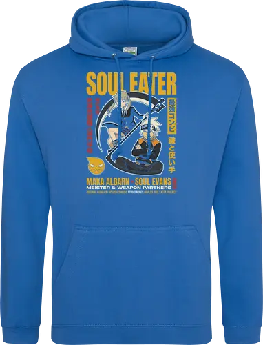 "Soul Eater Meister & Weapon" Maka Albarn and Soul Evans Vintage Anime