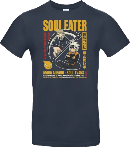 "Soul Eater Meister & Weapon" Maka Albarn and Soul Evans Vintage Anime