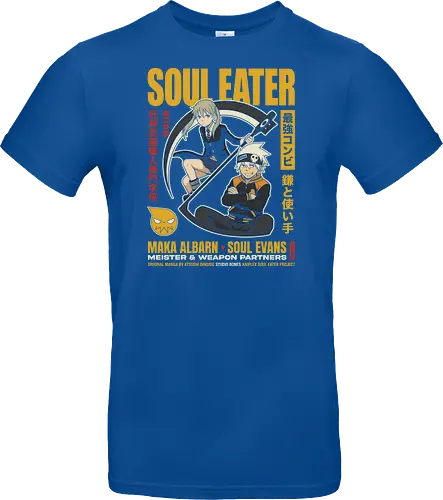 "Soul Eater Meister & Weapon" Maka Albarn and Soul Evans Vintage Anime