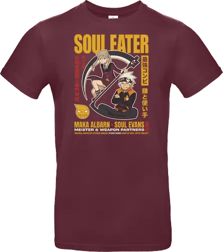 "Soul Eater Meister & Weapon" Maka Albarn and Soul Evans Vintage Anime