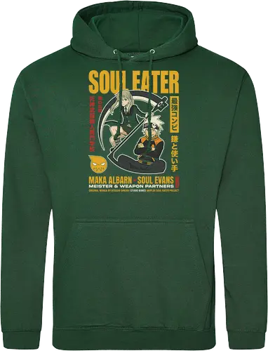 "Soul Eater Meister & Weapon" Maka Albarn and Soul Evans Vintage Anime