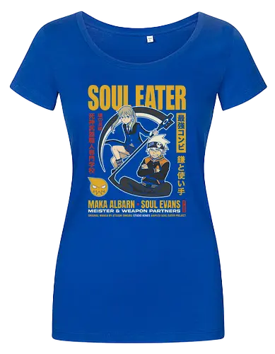 "Soul Eater Meister & Weapon" Maka Albarn and Soul Evans Vintage Anime