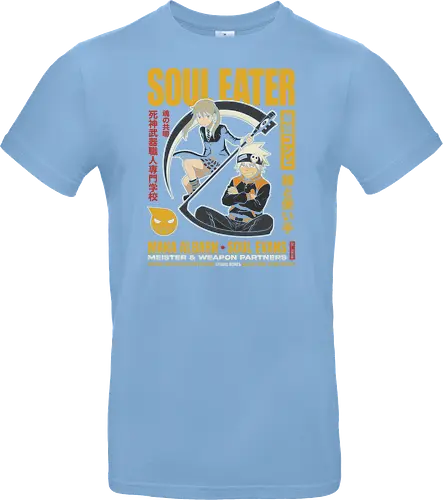 "Soul Eater Meister & Weapon" Maka Albarn and Soul Evans Vintage Anime